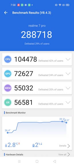 realme 7 Pro Benchmarks 3