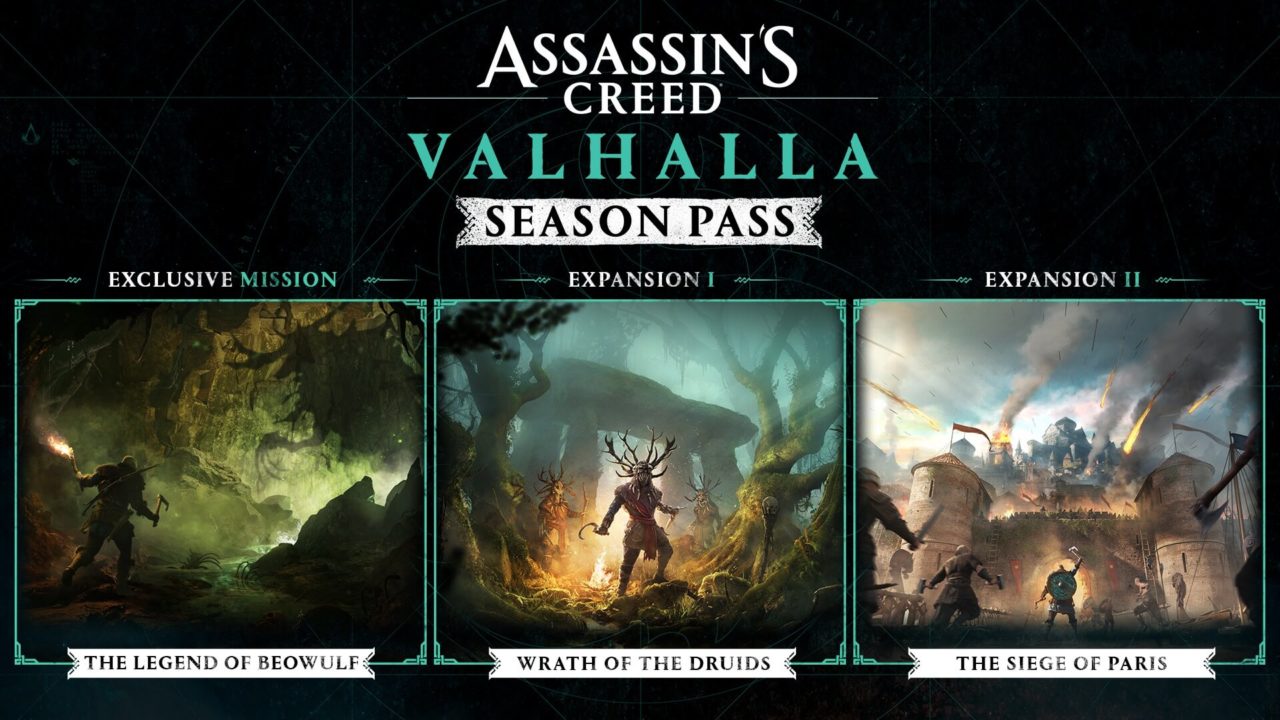 AC Valhalla Season Pass Road Map