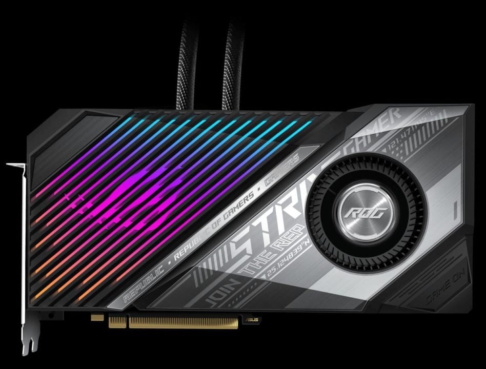 ROG Strix LC Radeon RX 6800 XT front