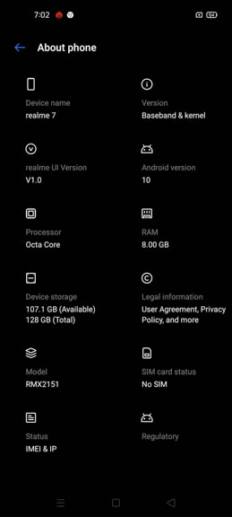 realme 7 Review UI 4
