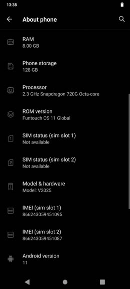 vivo V20 Review UI 5