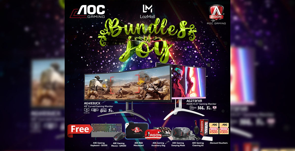 AOC Agon Christmas Promo 2020 Cover