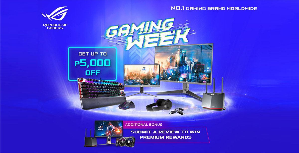 ASUS ROG Gaming Promo Holiday Week Cover 2020