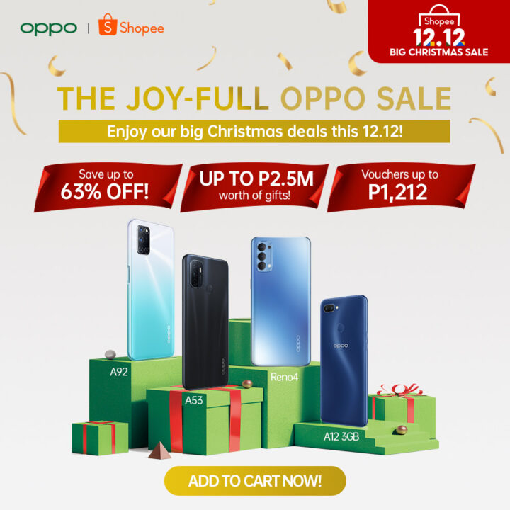 OPPO Lazada and Shopee 12.12 2020 2