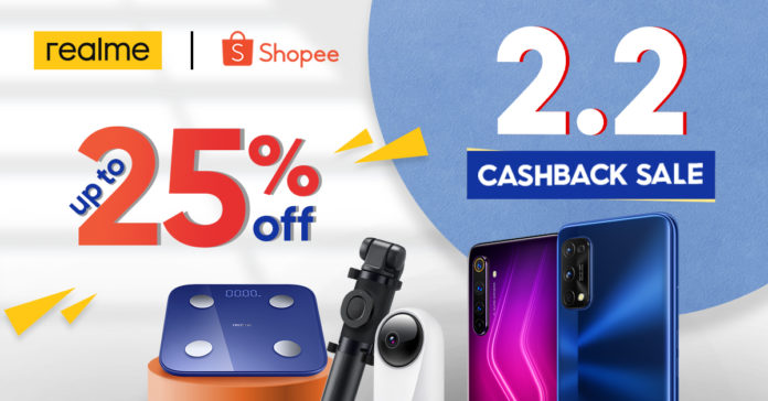KV realme joins Shopees 2.2 sale with exciting deals and promos