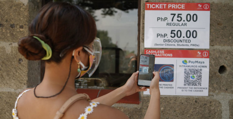 PayMaya Intramuros Cashless Payments