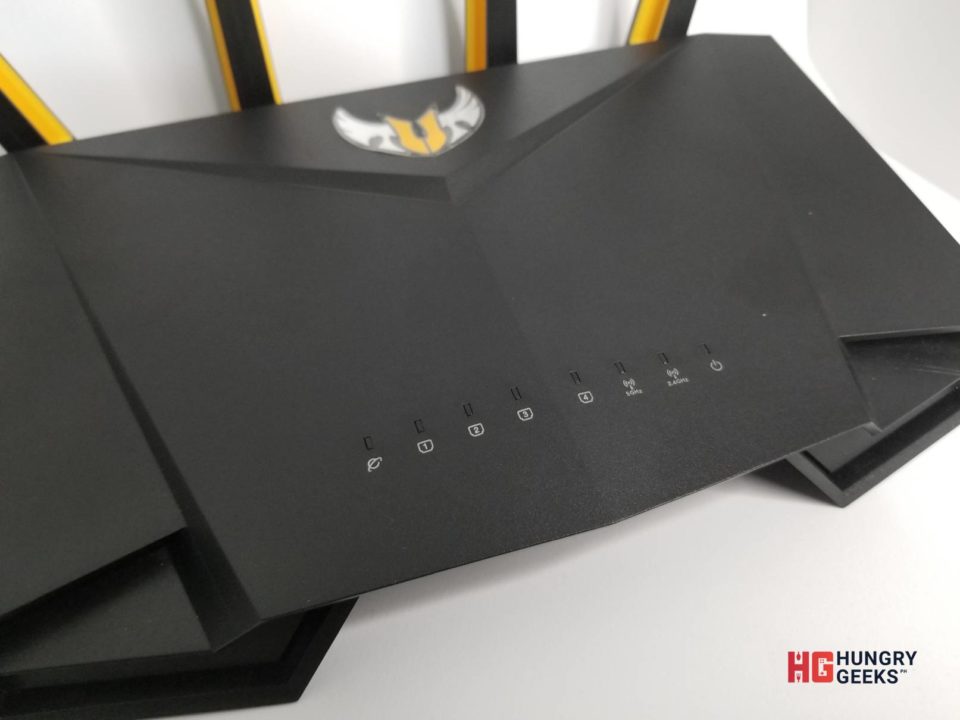 TUF Gaming AX3000 Router LEDs