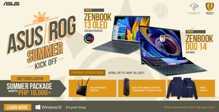 ASUS Summer Sale 2021 Cover