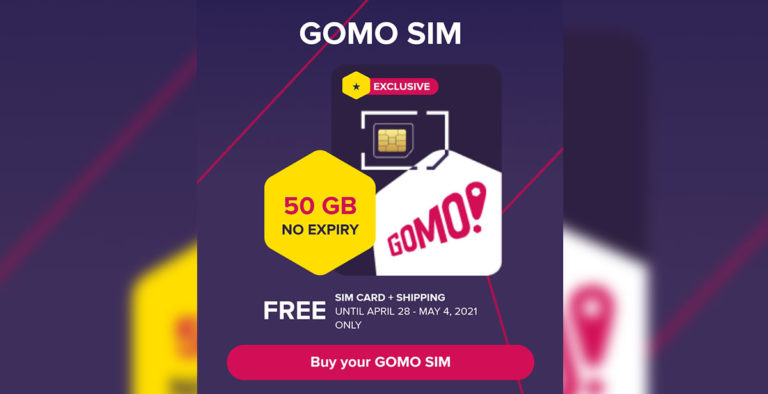 GOMO 50GB GCash