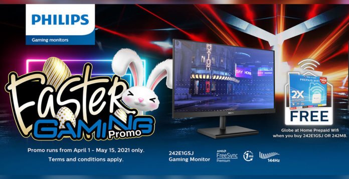 Philips x Globe Easter Gaming Promo Cover