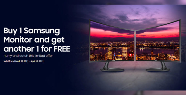 Samsung Buy 1 Take 1 Monito Promo