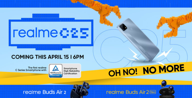 realme C25 PH Launch Teaser Cover