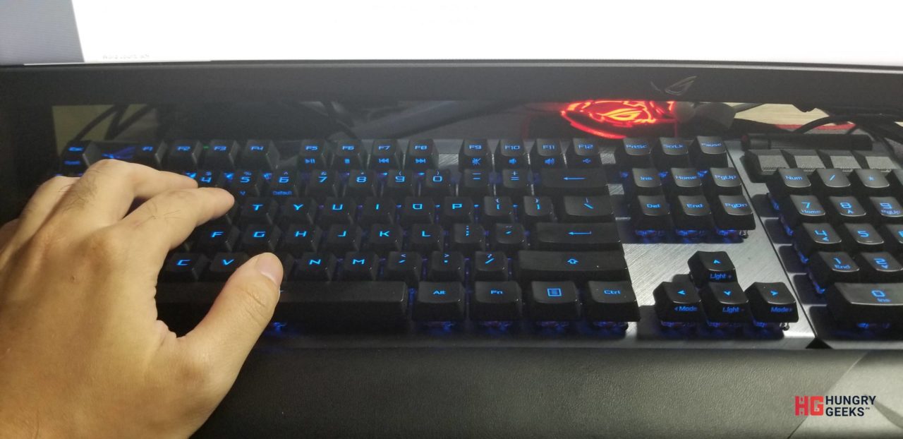 ROG Claymore II Review cant see LEDs
