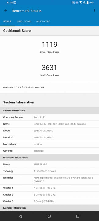 ASUS ZenFone 8 Flip Benchmarks 5