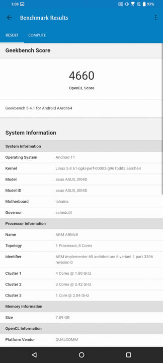 ASUS ZenFone 8 Flip Benchmarks 6