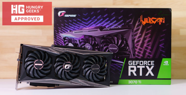 Colorful iGame RTX 3070 Ti Vulcan OC Review Cover