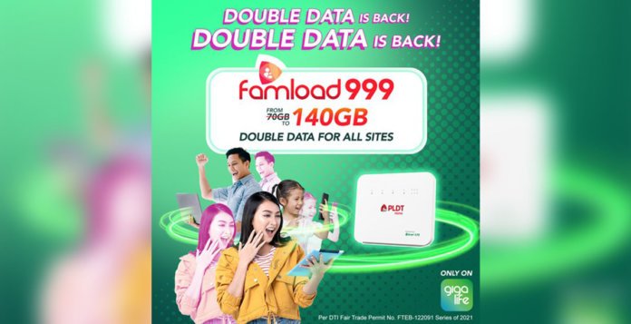 Double Data for Prepaid Home WiFi Smart Cover