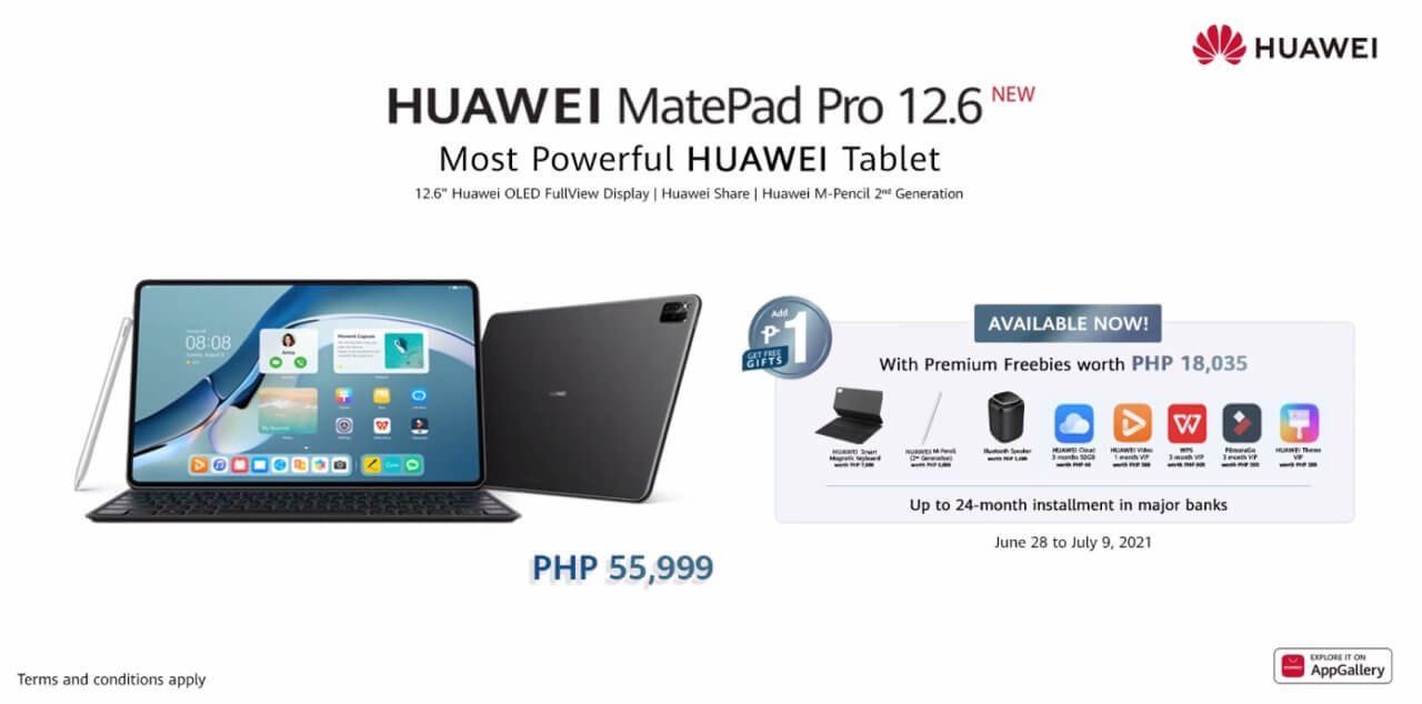 Huawei MatePad Pro 12.6 Launch PH Promo 2