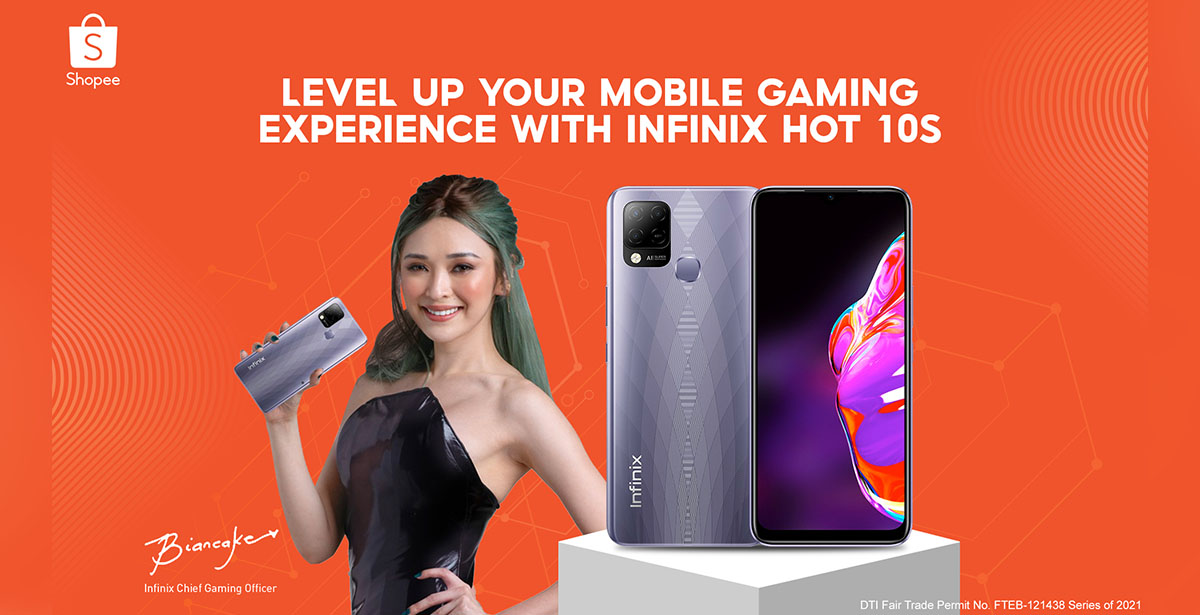 Infinix Hot 10S Shopee Launch Cover