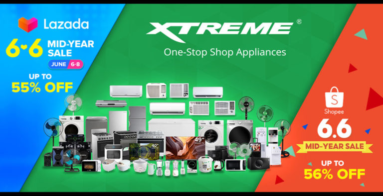 XTREME Shopee and Lazada 6.6 Sale Cover