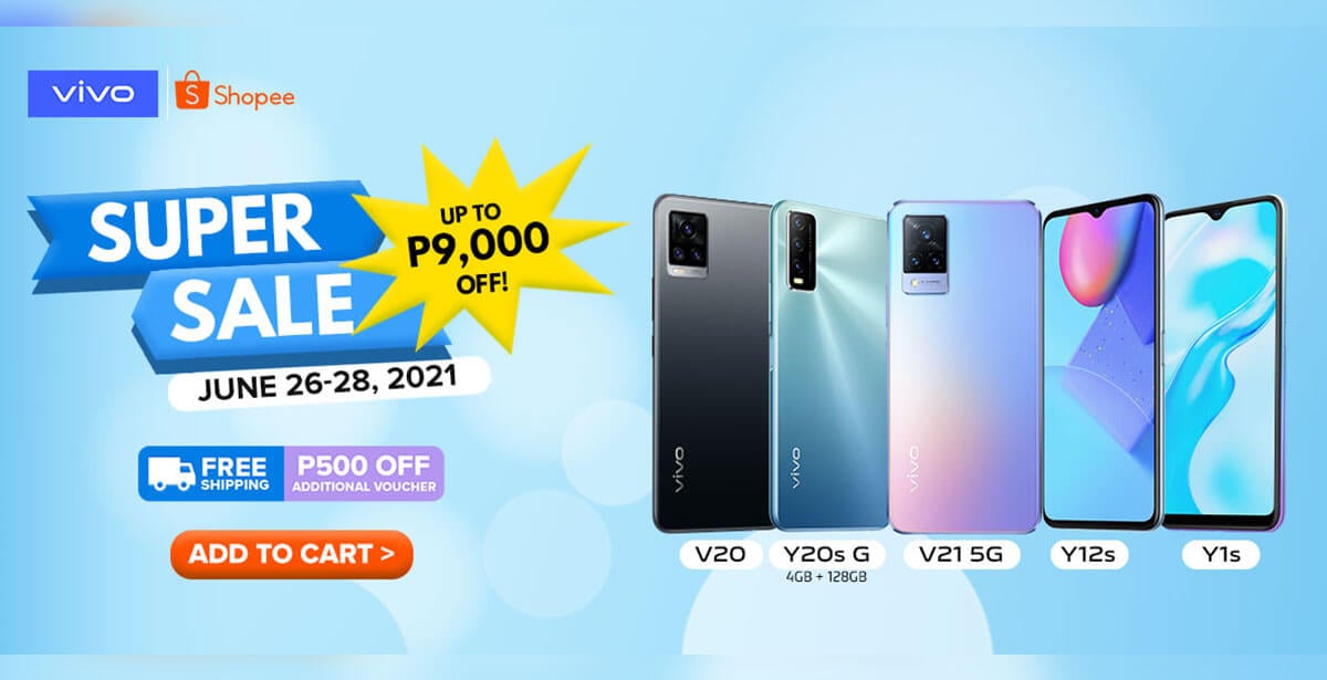 vivo Super Brand Day Shopee Cover June 26