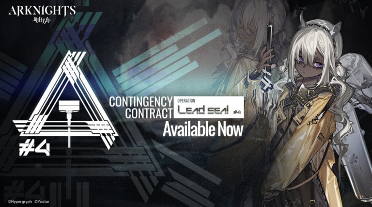 Arknight Operation Lead Seal Cover Banner