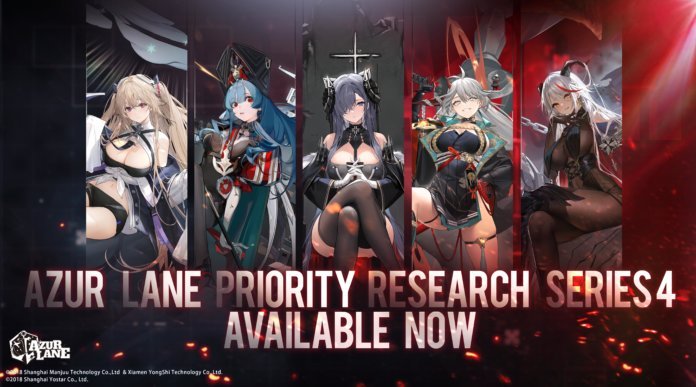 Azur Lane Priority Research Series 4 Is Now Underway with New PR Ships and More scaled