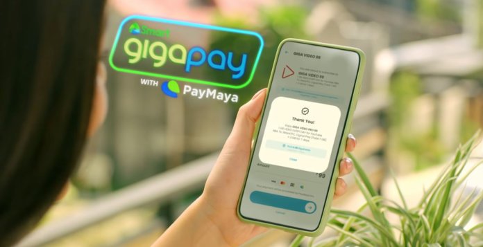 Smart GigaPay with PayMaya