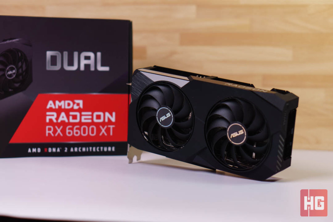 Asus radeon rx 6600 xt dual oc обзор