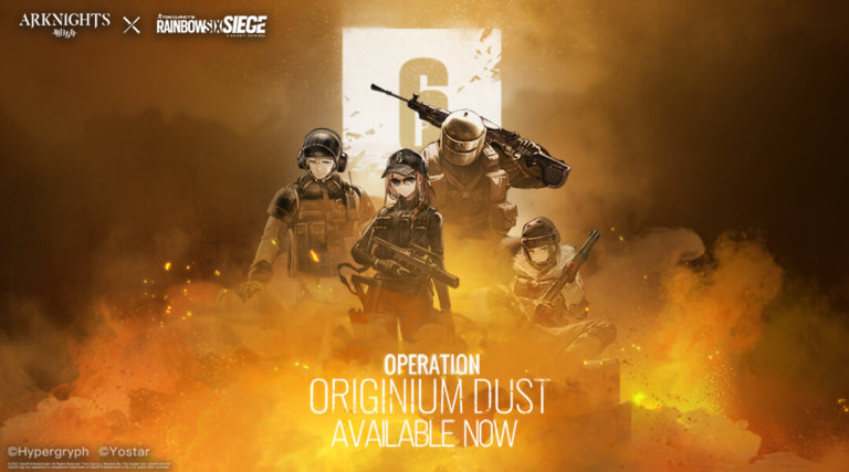 Arknights R6 Siege Crossover Originium Dust 1