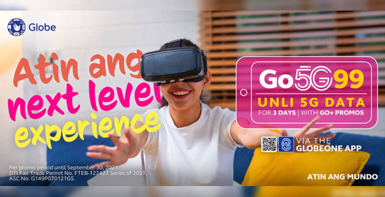Globe and TM 5G Go5G99
