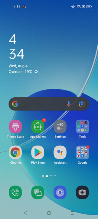 OPPO Reno6 5G UI 1