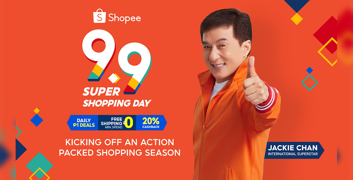 Shopee 9.9 2021 Jackie Chan