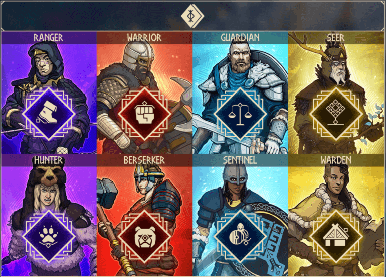 Tribes of Midgard Classes