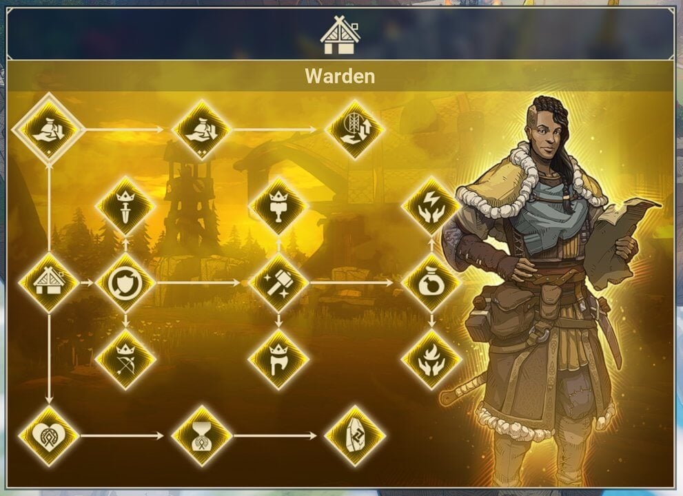 Warden Skill Tree