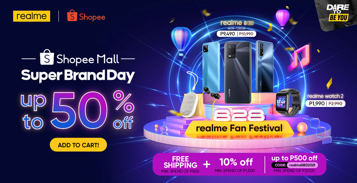 realme Shopee Super Brand Day Sale Cover 2021