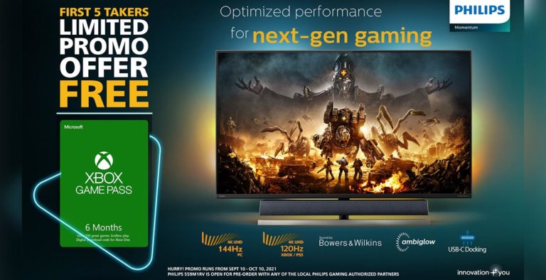 Philips Momentum 559M1RYV XBOX Promo Cover