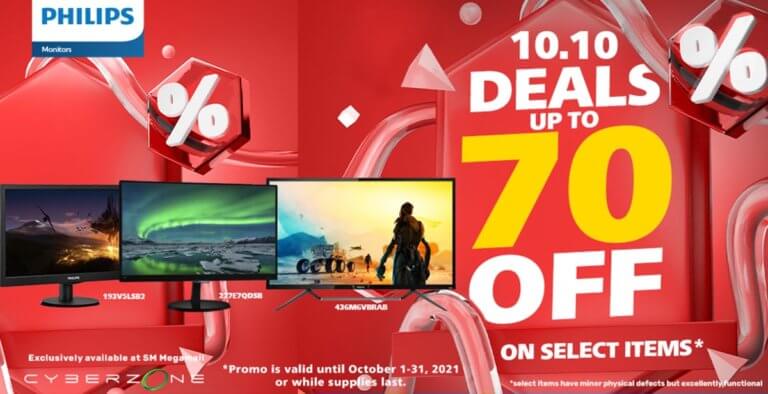 Philips 10.10 Cyber Month Sale Cover 2021