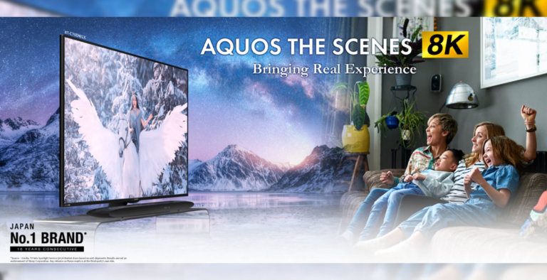 Sharp Aquos The Scene 8K Cover