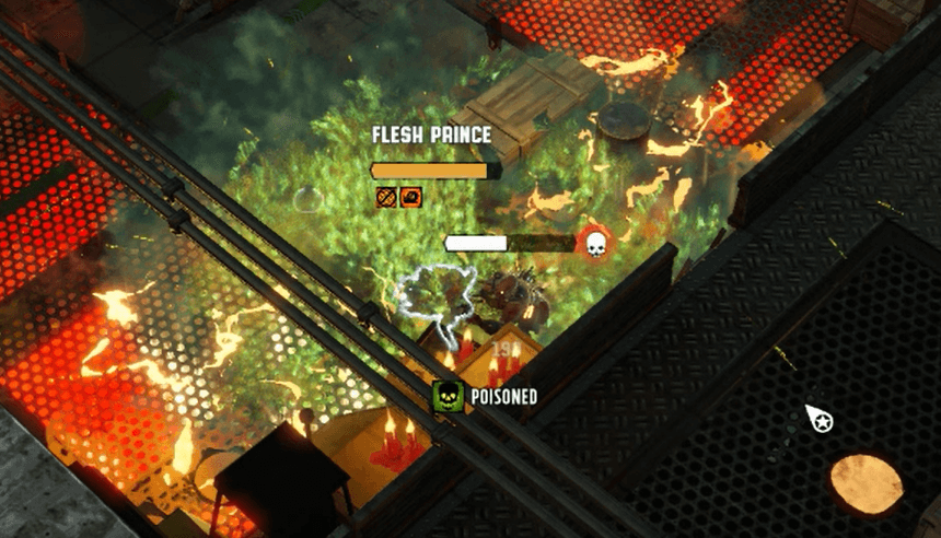 Wasteland 3 Flesh Prince attack