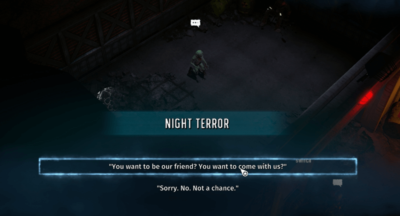 Interacting with Night Terror