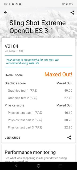 vivo X70 Benchmarks 3