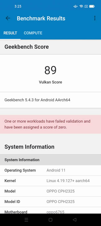 OPPO A55 Benchmarks 3