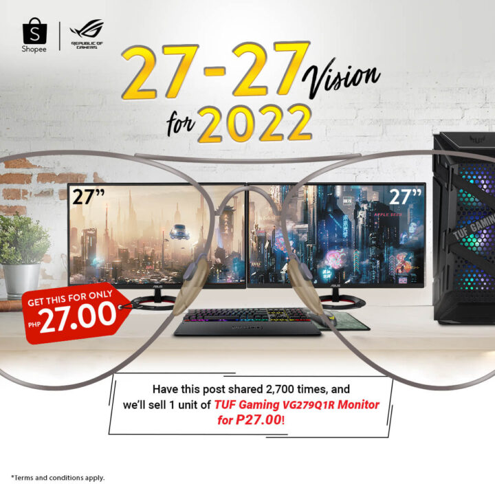 ASUS 27 27 Monitor promo 2