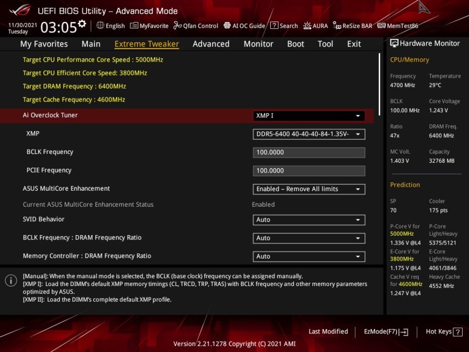 ASUS ROG Maximus Z690 Hero BIOS UEFI 2