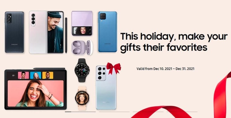 Holidays with Samsung 2021 Cover