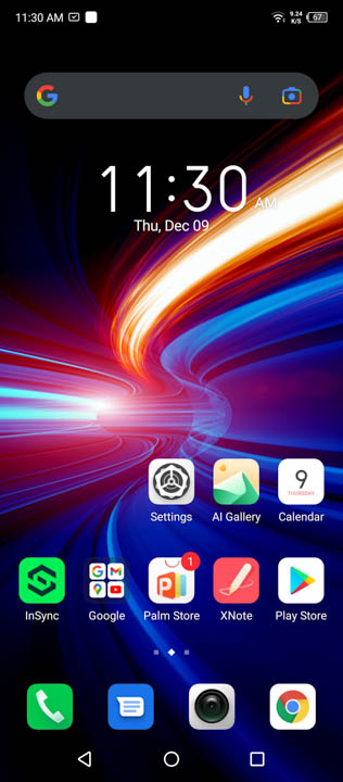 Infinix Note 11S UI