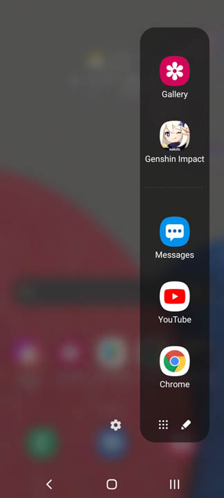 Samsung Galaxy A52s 5G UI 2