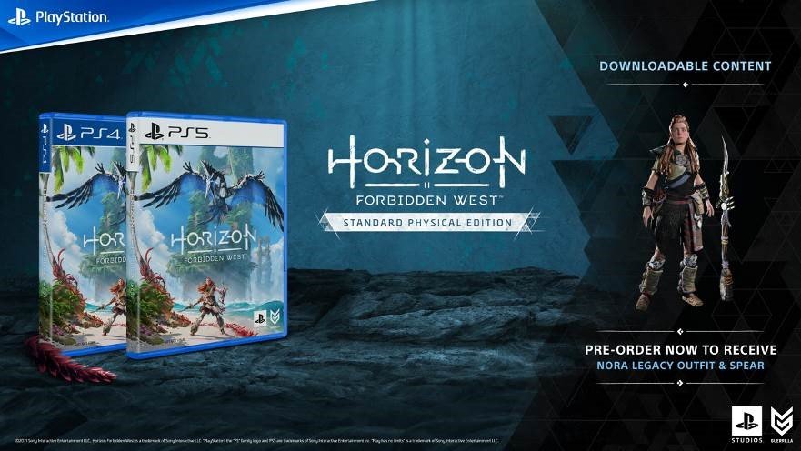 Horizon Forbidden West Standard Physical Edition