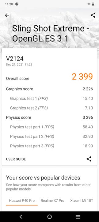 vivo Y76 5G Benchmarks 2